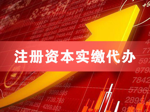 临安注册资本实缴代办